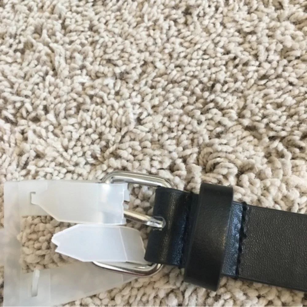 Girls size large black bling belt